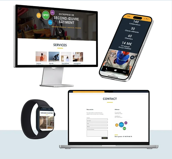 SITE VITRINE CONTACT